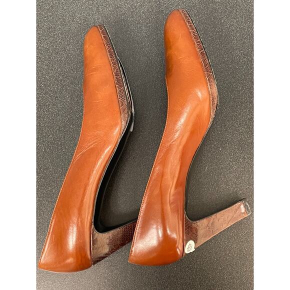 Stuart Weitzman for Mr. Seymour Brown High Heel Shoes Size 8.5 AAAA (27490) - Picture 4 of 8